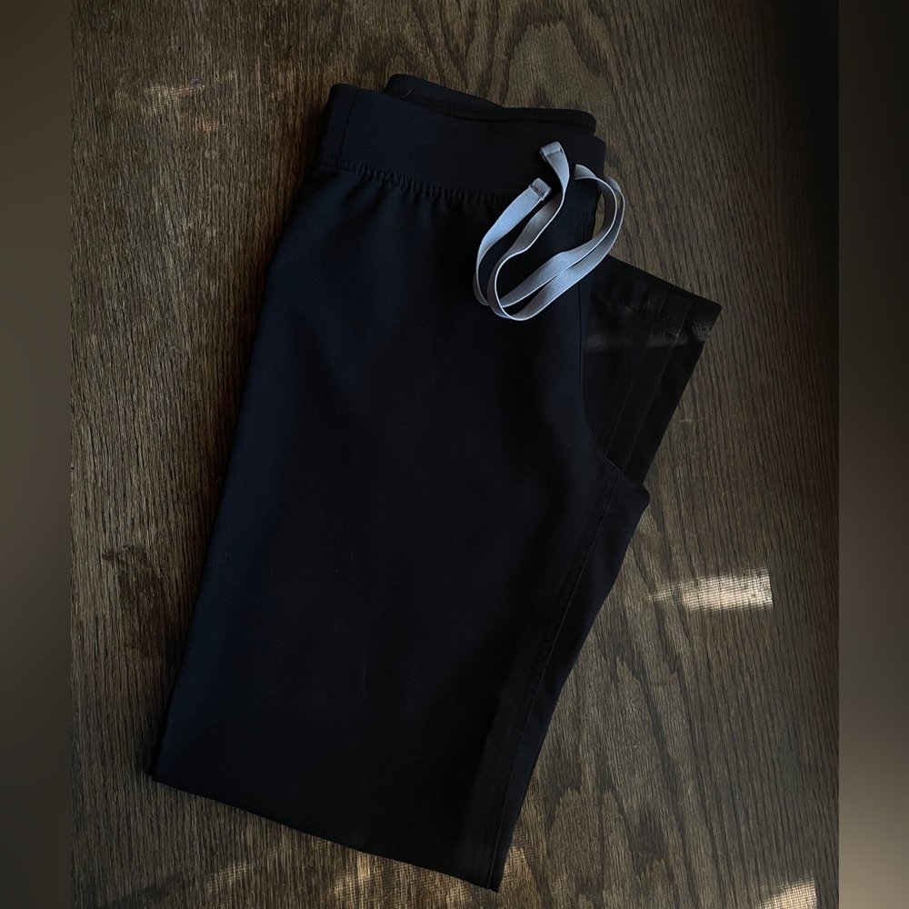 Figs XS/P Black Livingston pants